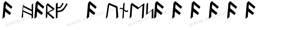 Dwarf Runes字体转换